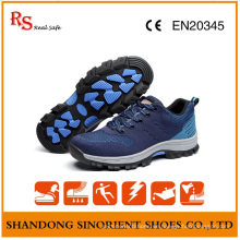 Breathable Futter Sport Sicherheit Schuhe mit Gewebe Upper RS810